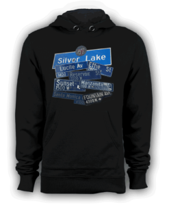 SilverLake pullover hoodie black